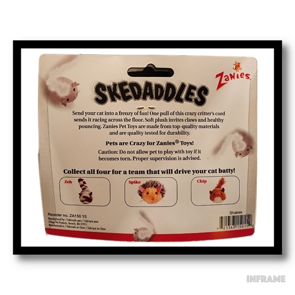 Skedaddles Mouse Cat Toy with Free Calming Diffuser Plug-in - Picture 8 of 14